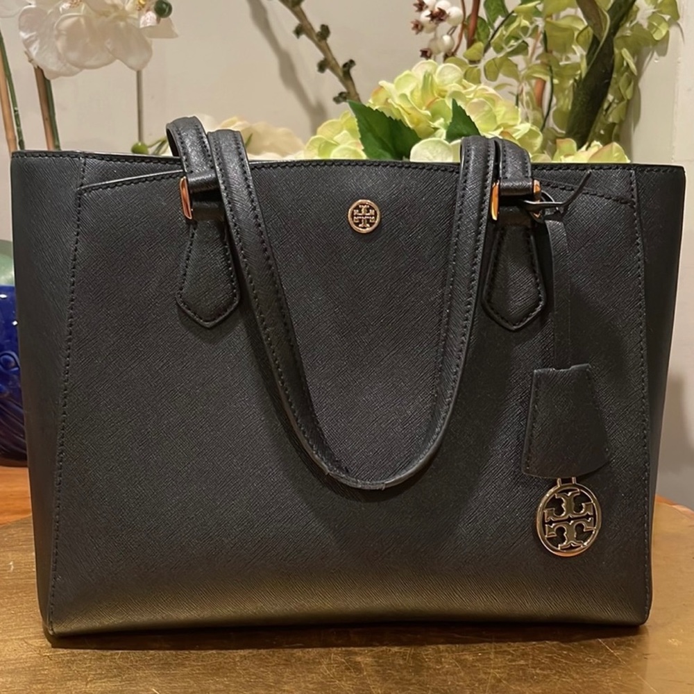 Tory Burch “Robinson” Small Tote Bag / Lightly Carried!